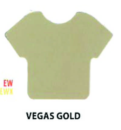 Siser HTV Vinyl Vegas Gold Easy Weed 12"x15" Sheet